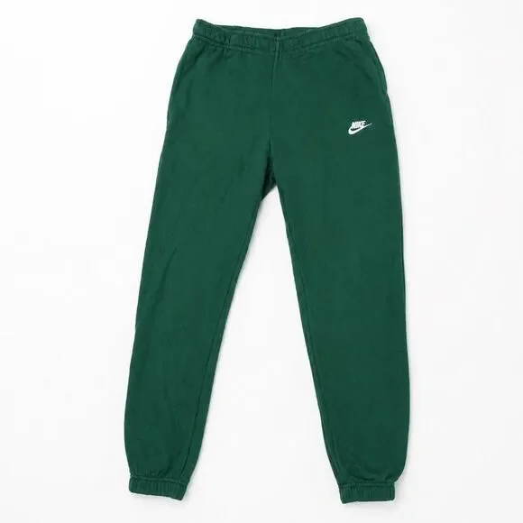 Nike Forest Green Fleece Jogger Sweatpants – Size Medium