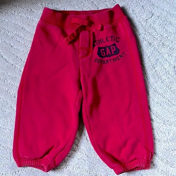 2000’s Vintage Baby Gap Sweatpants Baggy Athletic Department Graphic