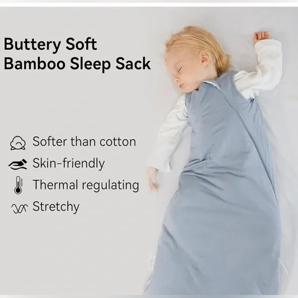 BubblePanda Bamboo‎ Rayon Sleep Sack – Size XXL (24-36 months) 🐼