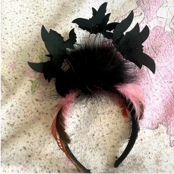 Dolls Kill Bats & Feathers Headband