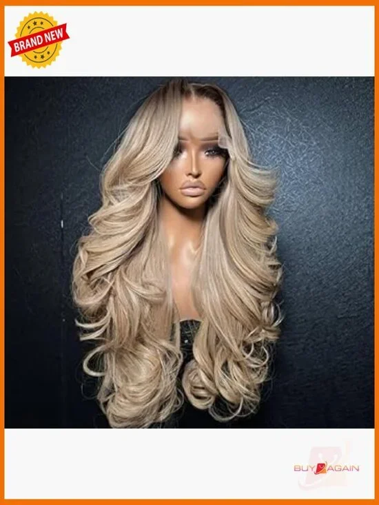 13x4 Lace Front Human Hair Wig 210% Density Body Wave 26 Inch