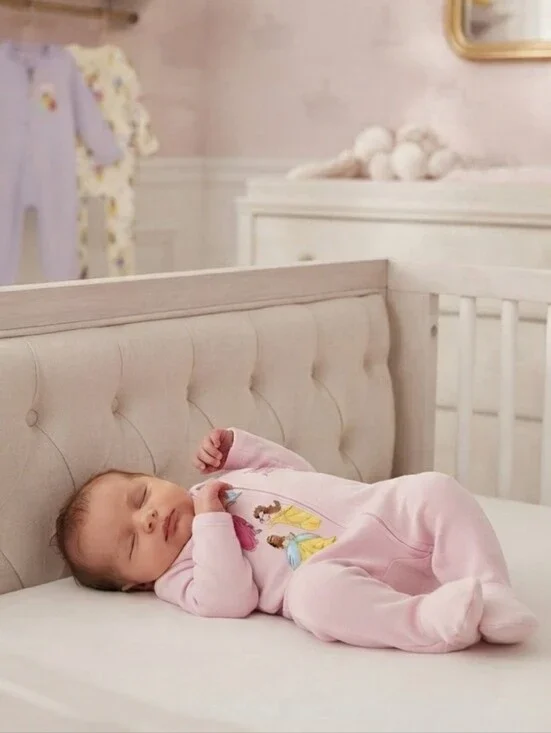 Disney Princess Baby Girl Long Sleeve Sleep N Play,