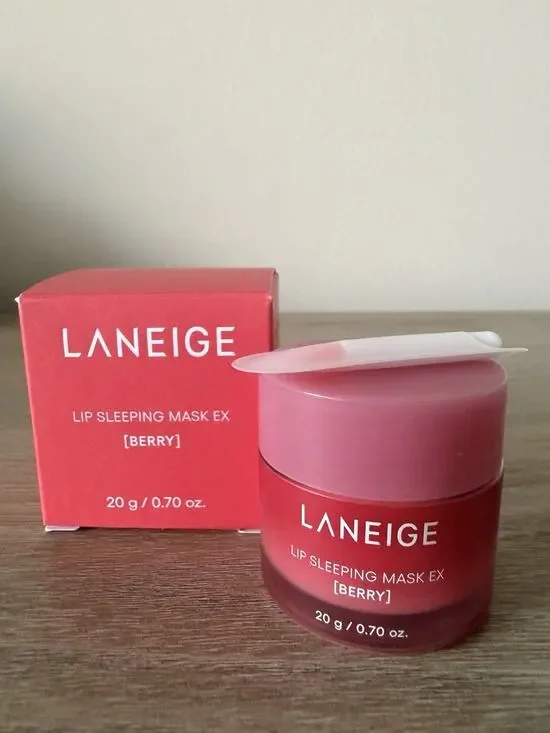 LANEIGE Lip Sleeping Mask EX Berry 20g Full Size NIB With Applicator Exp 2028