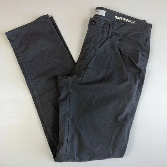 Brax Chuck Pants Stretch Mens 36W 34L Black Chino Straight Woo, Look