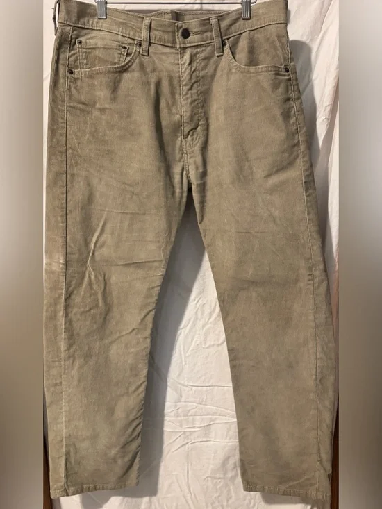 Levi's 505 Men's Corduroy Pants in tan tone