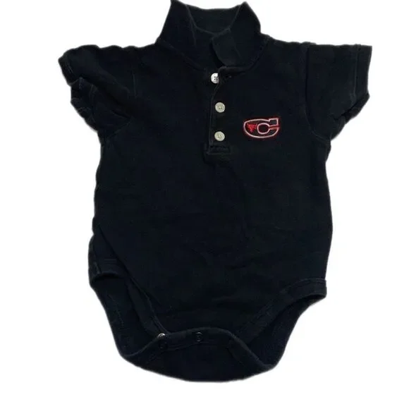 Gap | CHICAGO BULLS Baby Unisex Boys Black Infant Bodysuit One-piece 9-12 Months