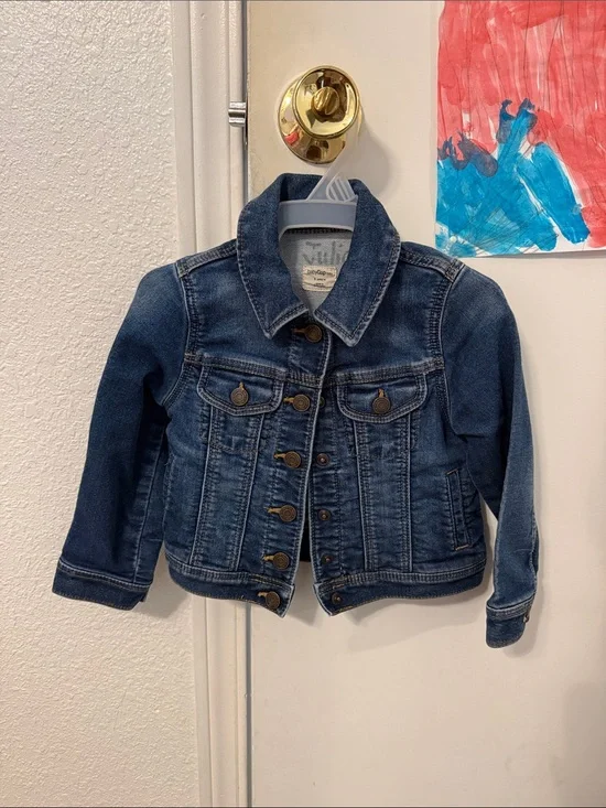 GAP Dark Blue Kids Denim Jacket