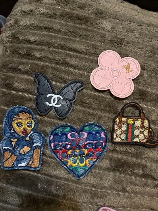 Designer-Inspired Patch Set - Assorted Colors