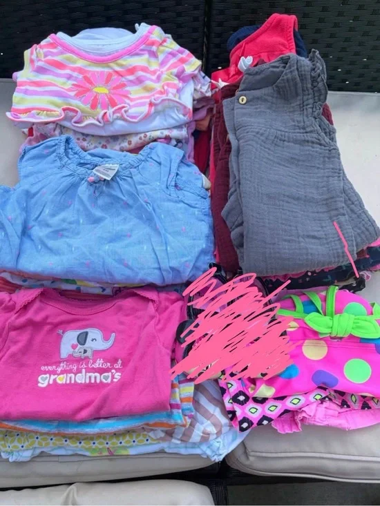 Baby Girl Clothes Summer Bundle 6 Months