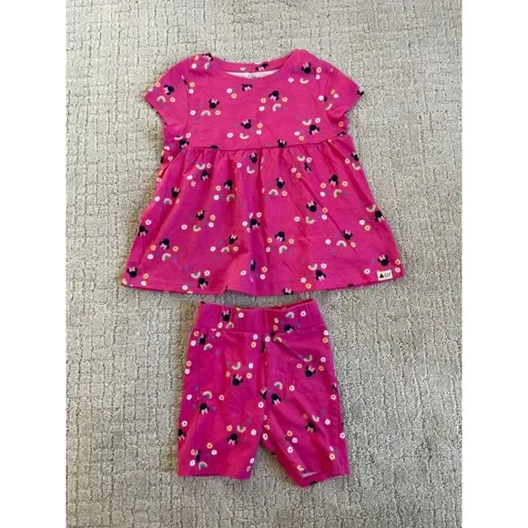 Gap × Disney Baby & Toddler Organic Cotton  Skater Dress and Shorts - Size 5T