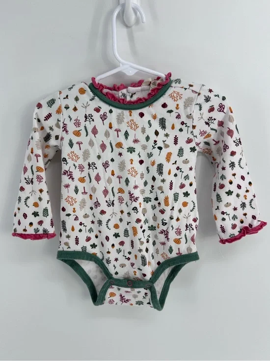 Matilda Jane Fall Forest Pumpkin Onesie - 12/18