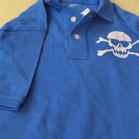 Blue short sleeve Polo