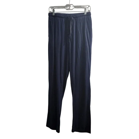 Perry Ellis Portfolio Men Navy‎ Blue Cotton Lounge Pants Size Medium