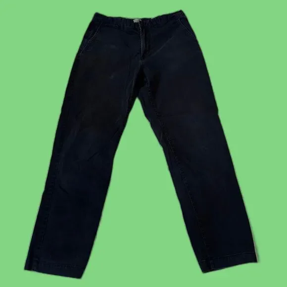 H&M Charcoal Regular Fit Stretch Black pants