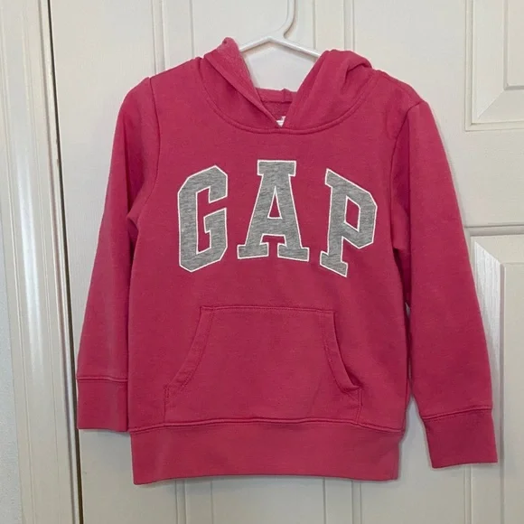 GAP logo hoodie girls‎ size XS (4-5) toddler/kids