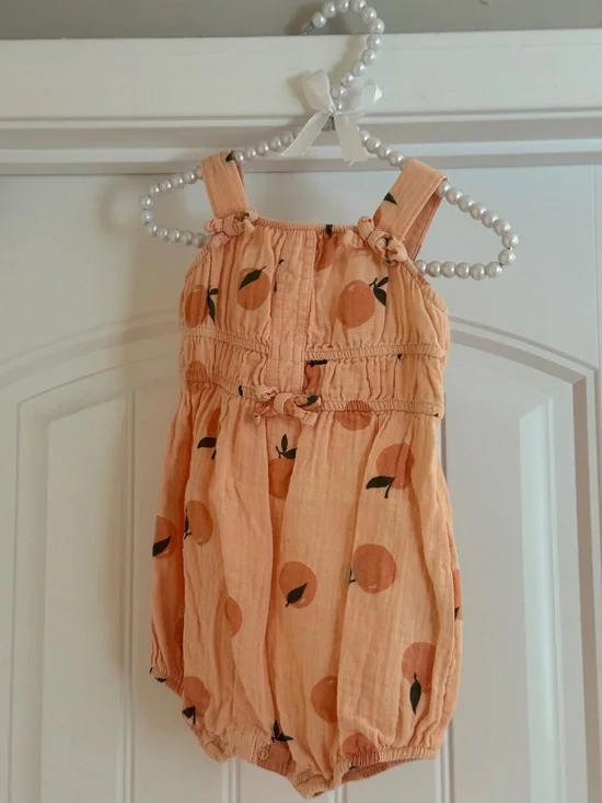 Jessica Simpson Peach Baby Bubble (18 Month)