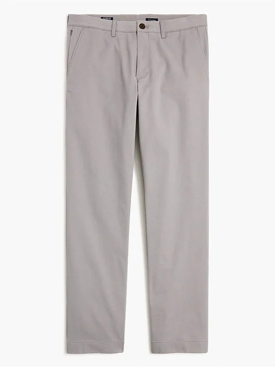 J.Crew Factory Straight-Fit TruTemp365® Chino Pant in Grey Size 32x32