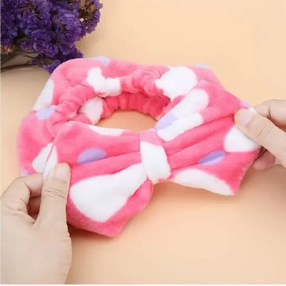 Skincare Bowknot Headband