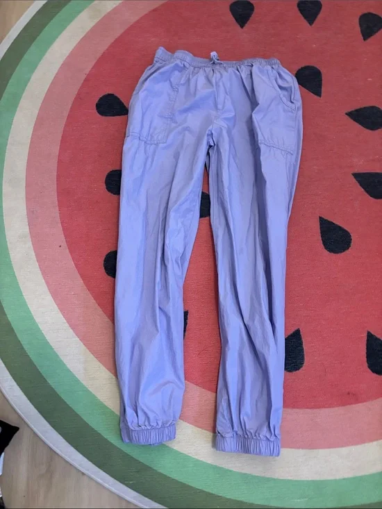 GAP Lavender Elastic-Waist Kids Baggy Pants