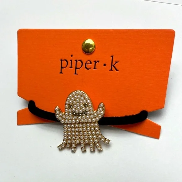 ♥️ FREE with any purchase 🙏🏽 NWT Piper K Halloween hair tie
