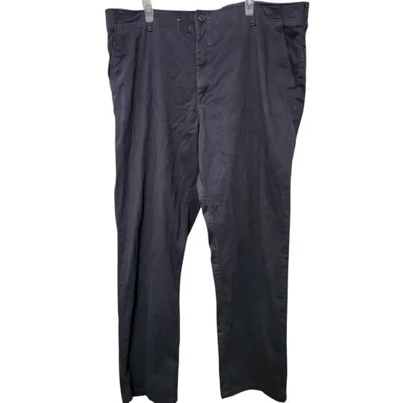 Lee Performance Series Pants Size 44x34 Dark Gray Tapered Leg Straight Fit. New