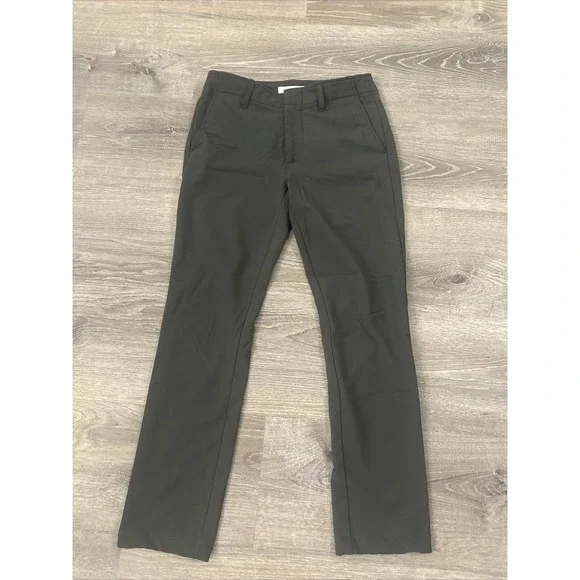 Proof Huckberry Pants Men's 30x28 Gray Tapered Casual Stretch