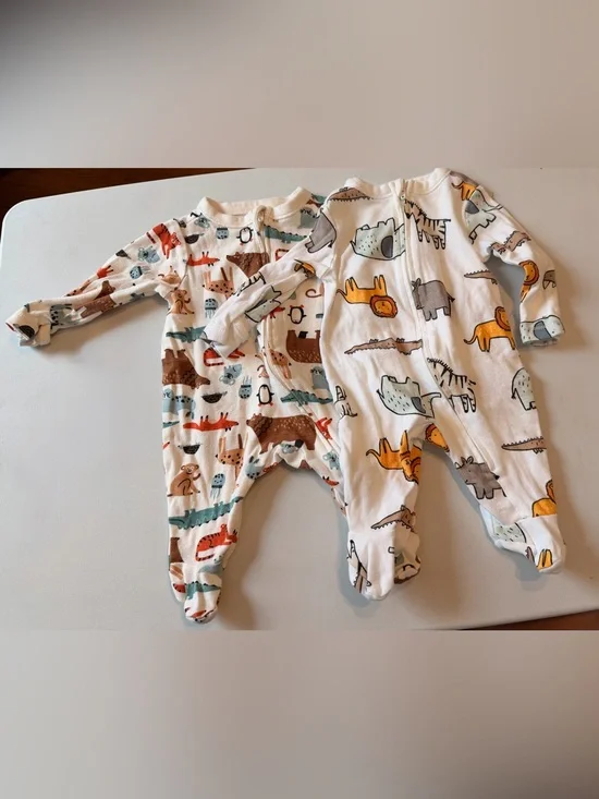 Old Navy Newborn Animal Sleepers