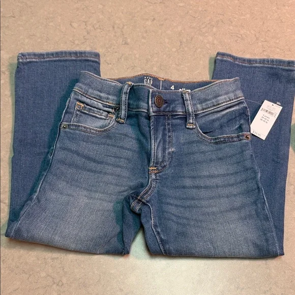 GAP 4 boys slim Medium Blue Denim Jeans NWT