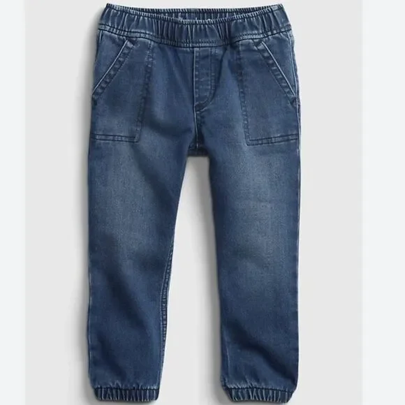 🌟👖 Gap Toddler Everyday‎ Denim Joggers (Washwell™)👖🌟