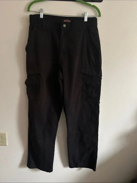 Tru-Spec 24/7 Series Tactical Black 32/32 Cargo Durable Utility Deep Pkts Pants