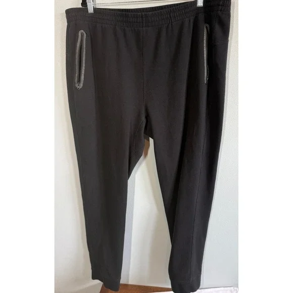 Old Navy Mens Black Dynamtic Fleece Jogger 2XT Sweatpant Activewear Gym Athletic