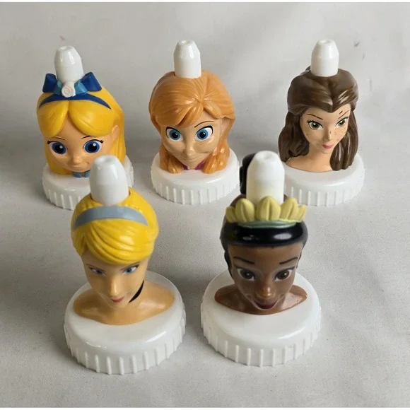 Girls Good 2 Grow Juice Toppers Lot Of 5 Bell Anna Cinderella