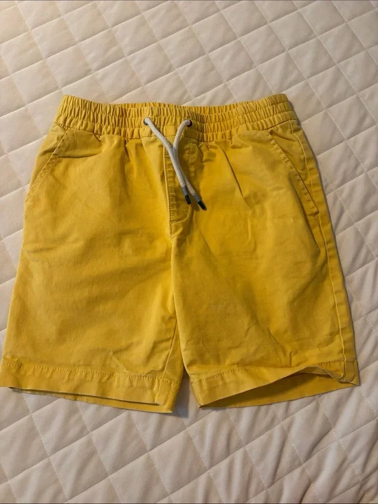 GAP Yellow Drawstring Cotton Boys Shorts