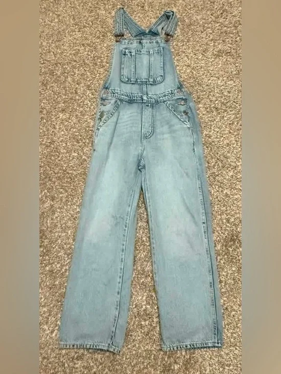 GAP Light Blue Denim Kids Overalls