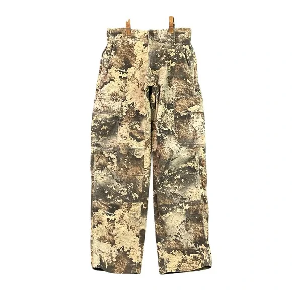 Prairie Cargo Pants Mens 26x27 Camo Hunting Tactical Utility Outdoor Camouflage