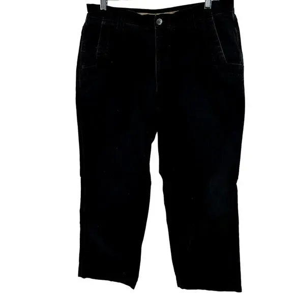 Mountain Khakis Teton Twill Pants Classic Western Outdoor Casual Black 35x30