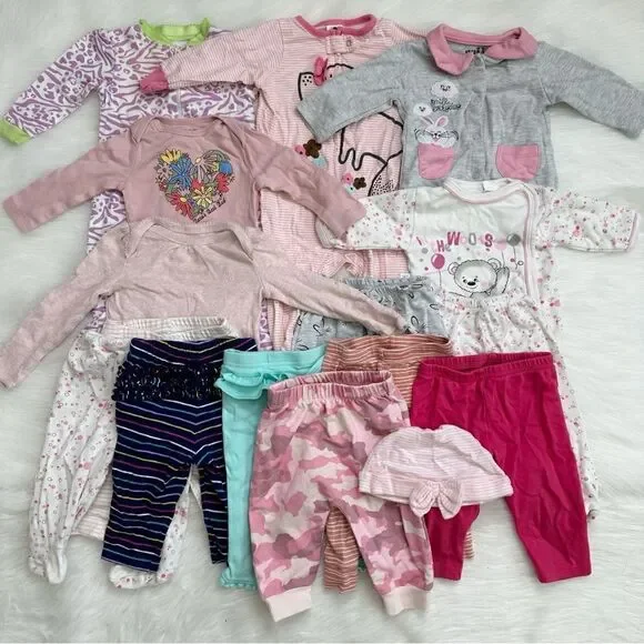3-6 Months Baby Girl Fall/Spring Clothes LOT