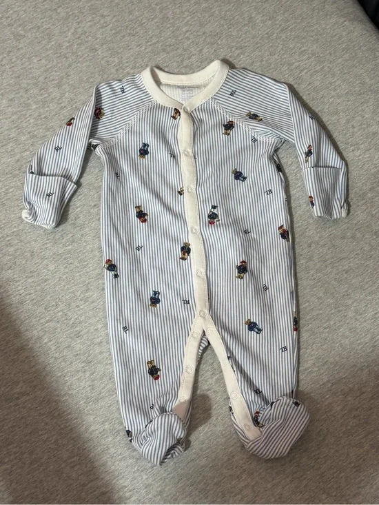 Ralph Lauren 3 month outfit sleeper