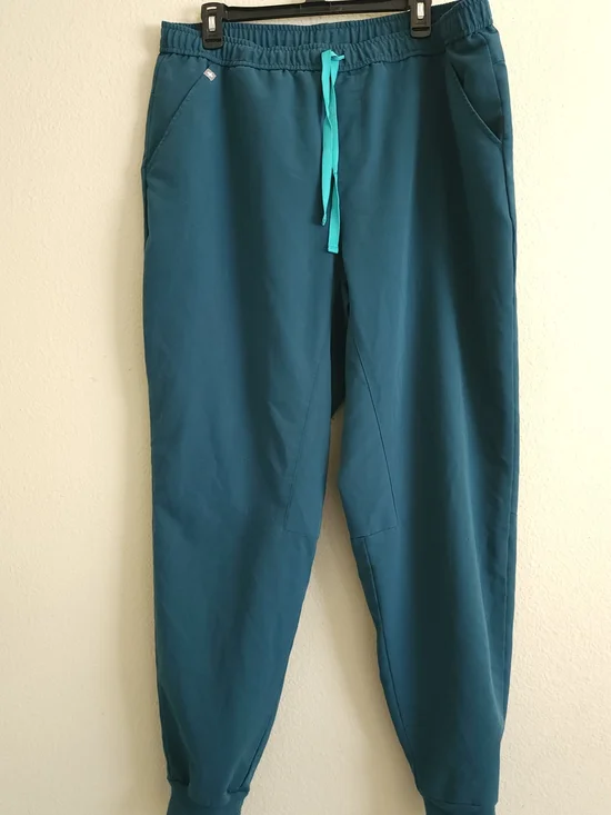 FIGS Men's Tansen Jogger Scrub Pants Teal Size XXL