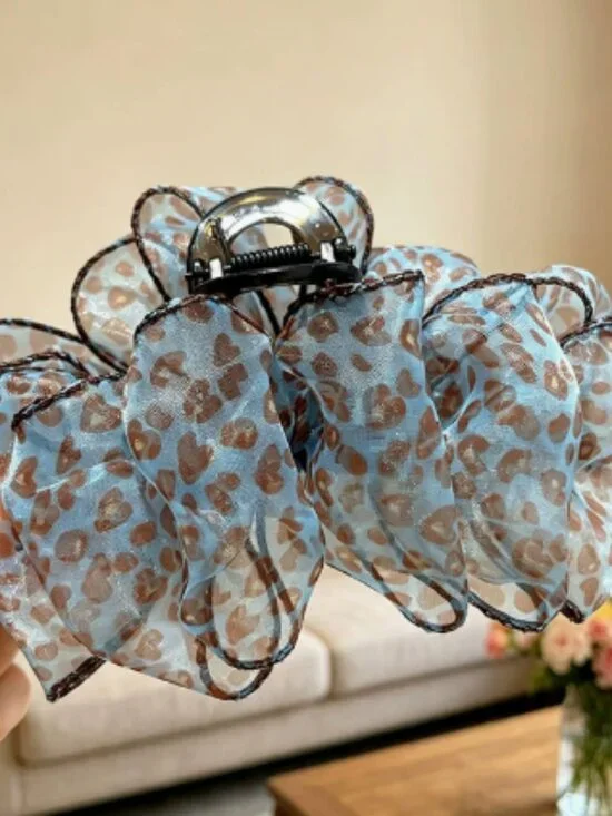 Women’s Oversized Satin Bow Hair Claw Clip