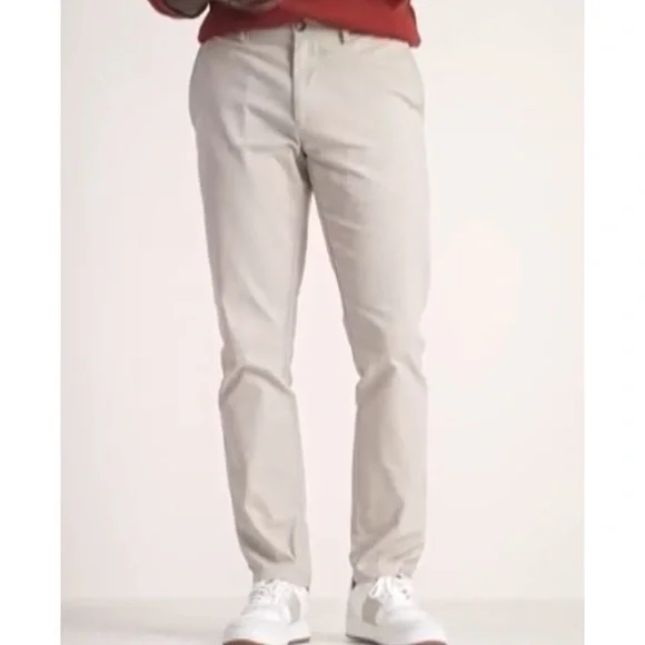 Old Navy Ultimate Slim Built-In Flex Chino Khakis Pants Beige Size 36 x 32