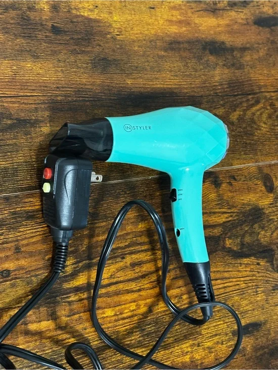 Mini InStyler Turquoise Travel Hair Dryer