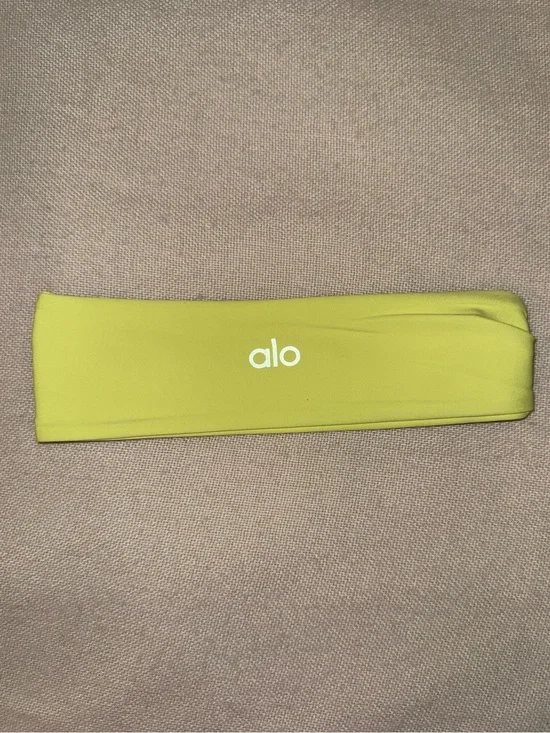 Lime Green Stretch Workout Headband