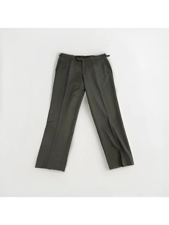 PRISTINE SUITSUPPLY MENS NAVY BLUE DRESS PANTS 38x29 SIDE TABS VGC 513.361/225