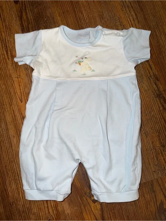 Squiggles by Charlie NWOT Bunny Romper