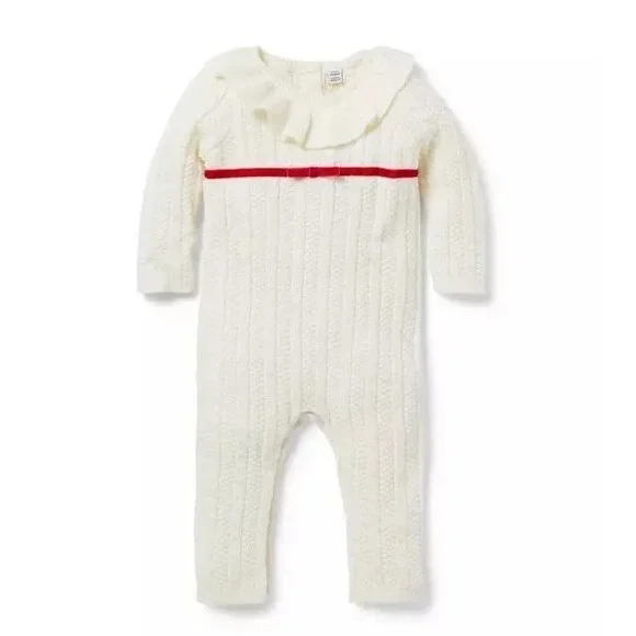 Janie and Jack Baby Cable Knit Bodysuit Size 12 to 18 Months‎
