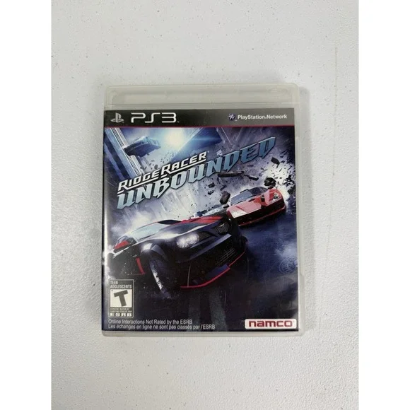 Ridge Racer: Unbounded Sony PlayStation 3, PS3 Complete w/ Manual CIB Tested