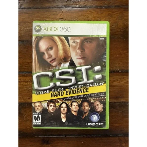 CSI: Crime Scene Investigation - Hard Evidence (Microsoft Xbox 360, 2007) CIB