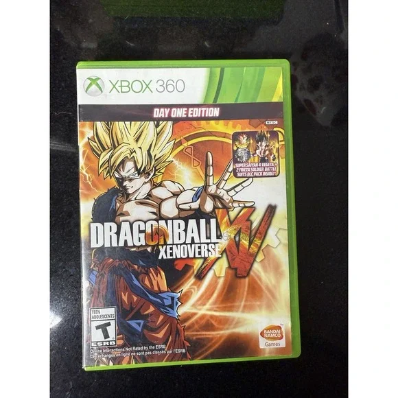 Dragon Ball XenoVerse (Microsoft Xbox 360, 2015) Disc and Case Tested Working