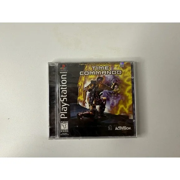 Time Commando (Sony PlayStation 1, 1996) **New Sealed